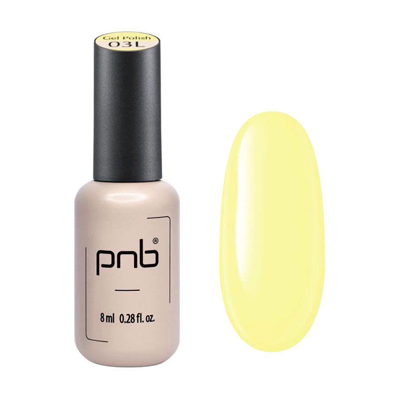 Гель-лак для нігтів PNB Gel Polish UV/LED 03L Citrone, 8 мл