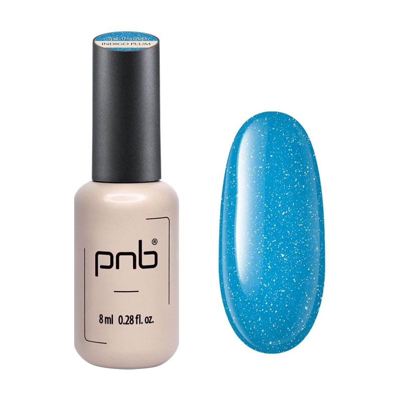 Гель-лак для нігтів PNB Juicy Spark Gel Polish, Indigo Plum, 8 мл
